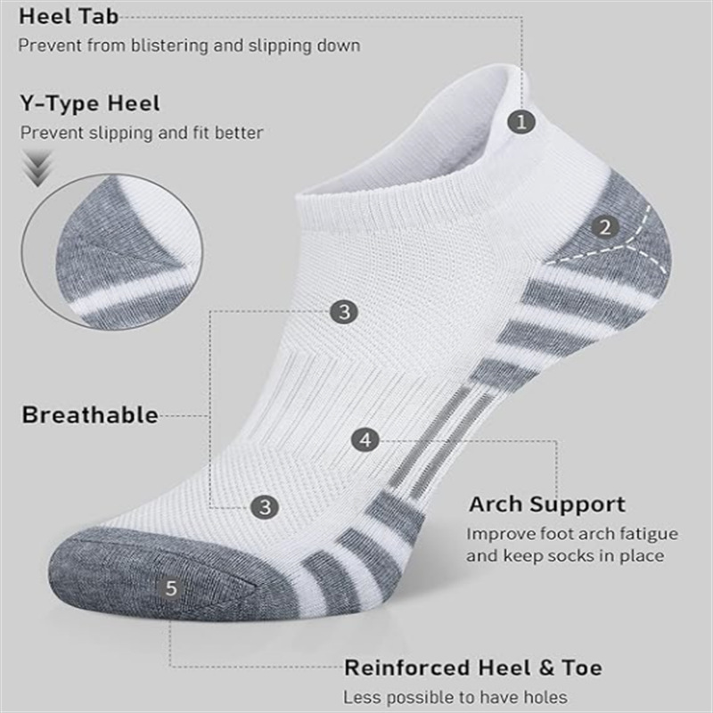 12/24 Pares de Meias Esportiva - Athletic Sock Cushion avaliação e preço