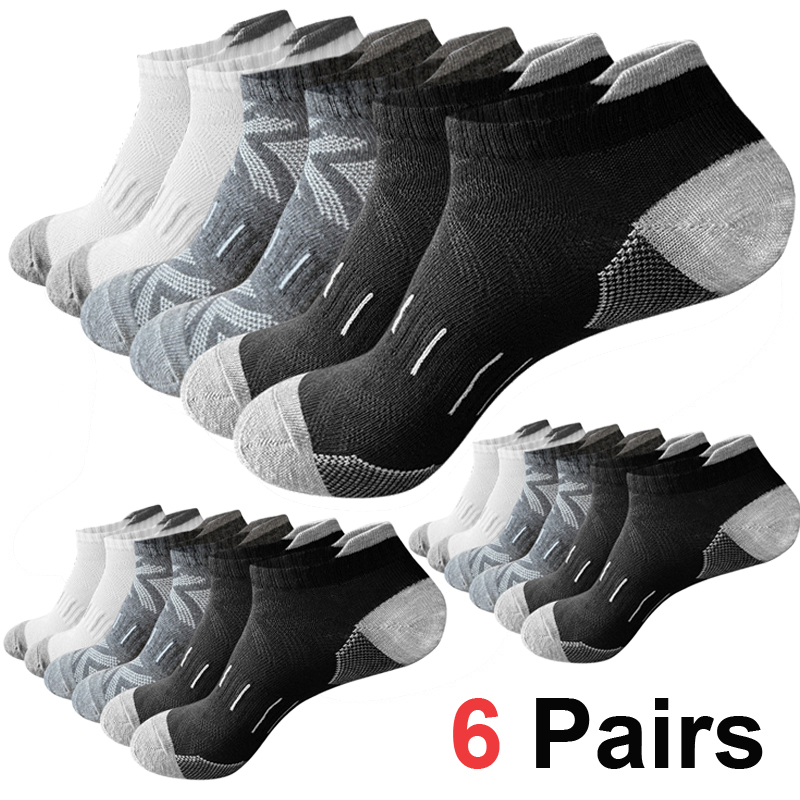 6 Pares de Meias Masculinas co - Athletic Sock Cushion avaliação e preço